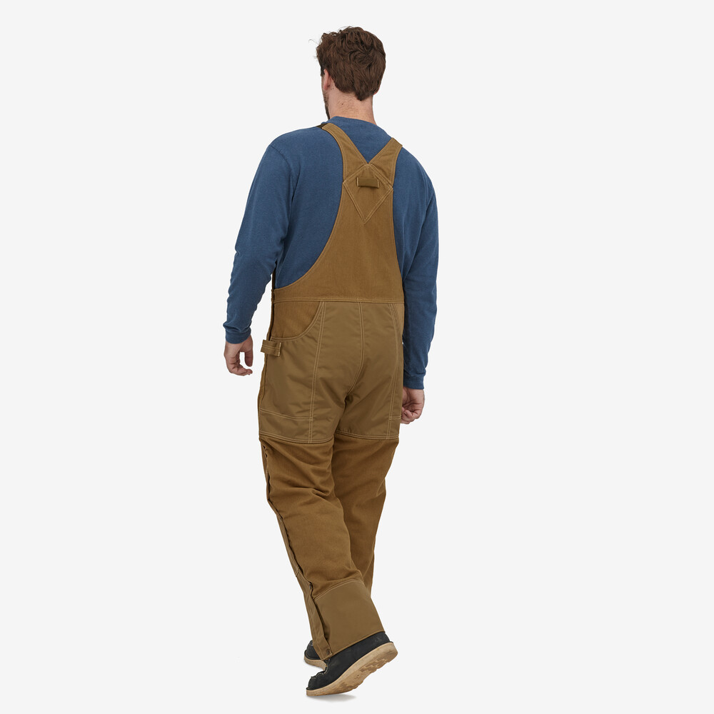 Iron Forge Herren-Latzhose aus Hanf-Canvas mit Isolierung – Normalgröße