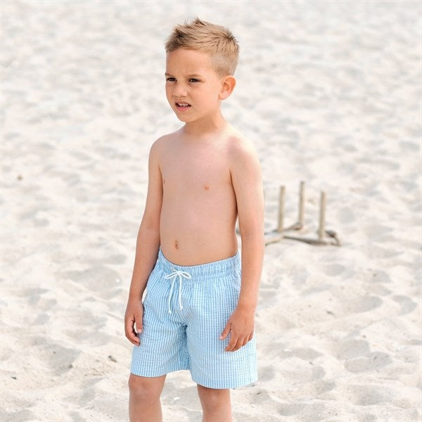 Køb Petit Crabe Capri Stribes Boardie Badebukser