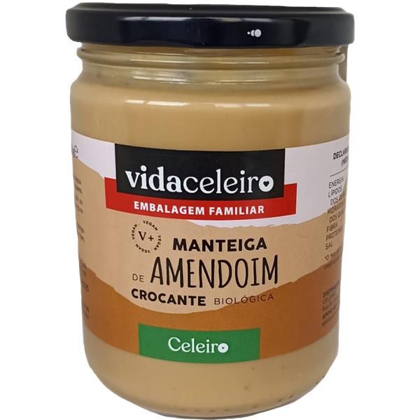 Manteiga De Amendoim Crocante Bio