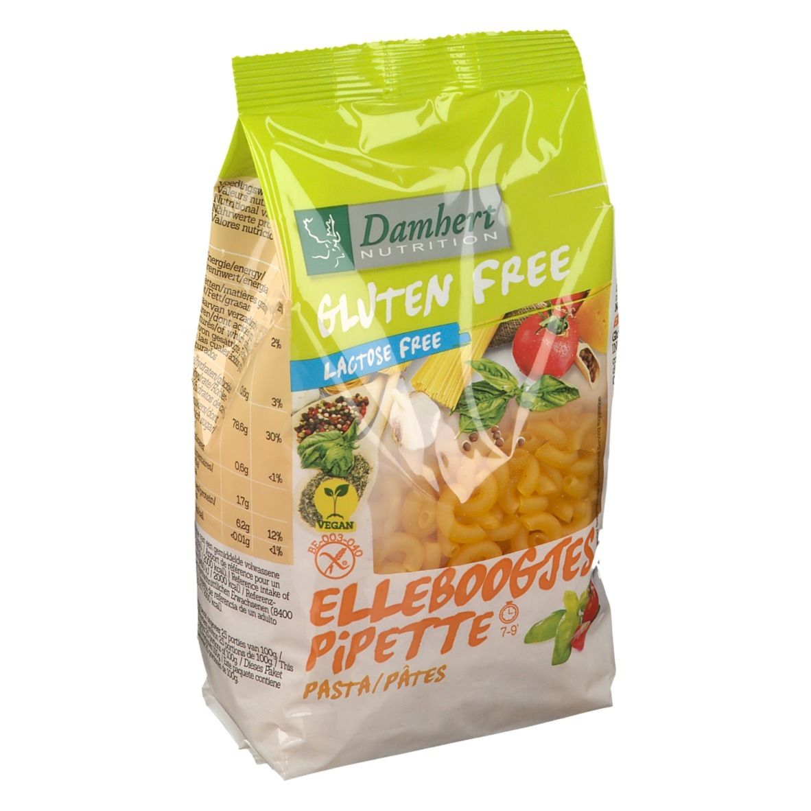 Damhert Pipette Pasta glutenfrei