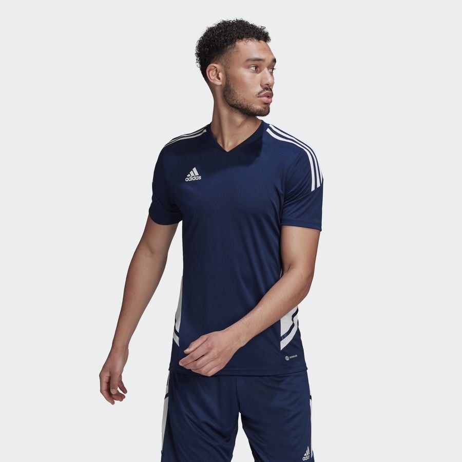 adidas T-shirt d'Entraînement Condivo 22 - Bleu Marine/Blanc