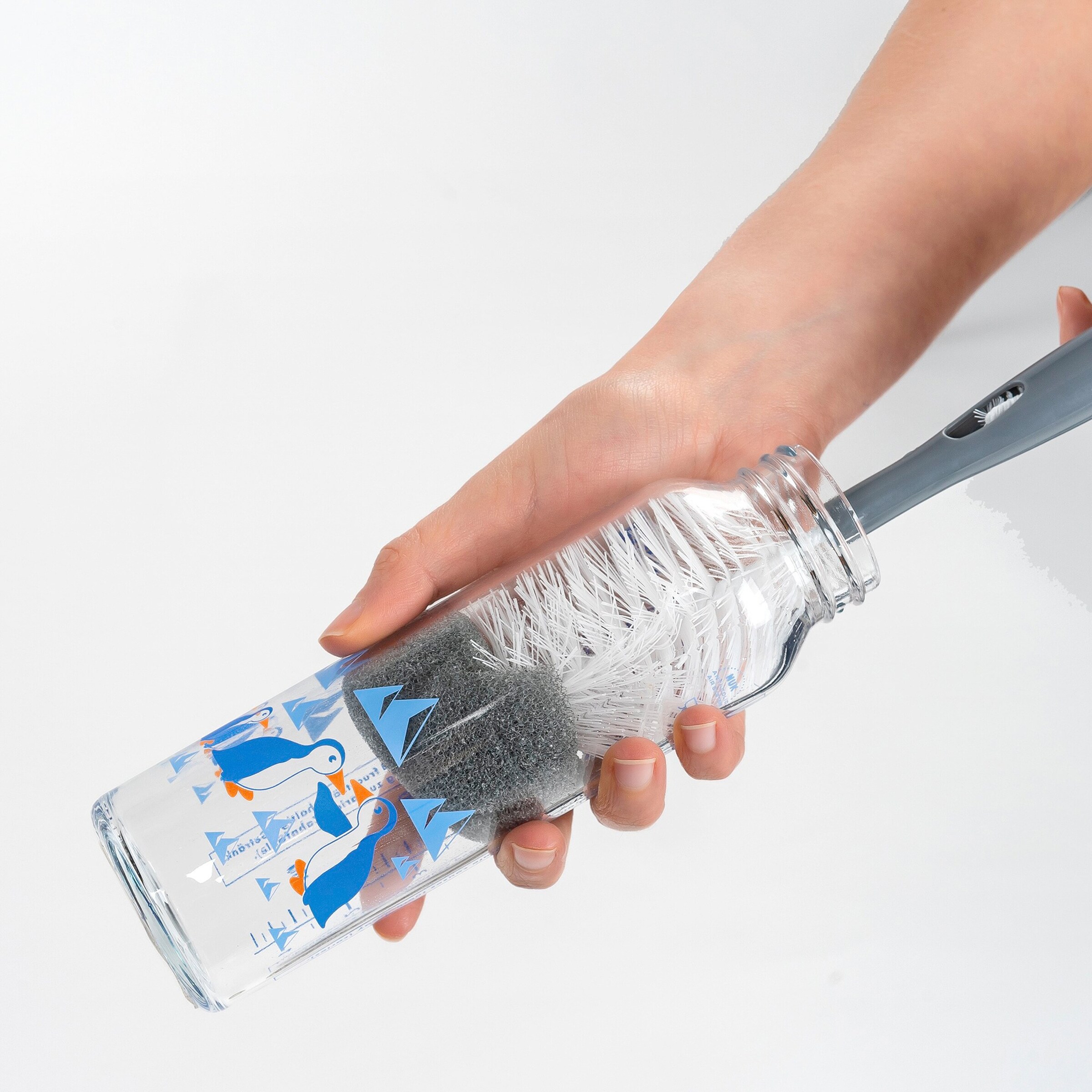 reer 2-in-1 Flaschen- und Saugerbürste