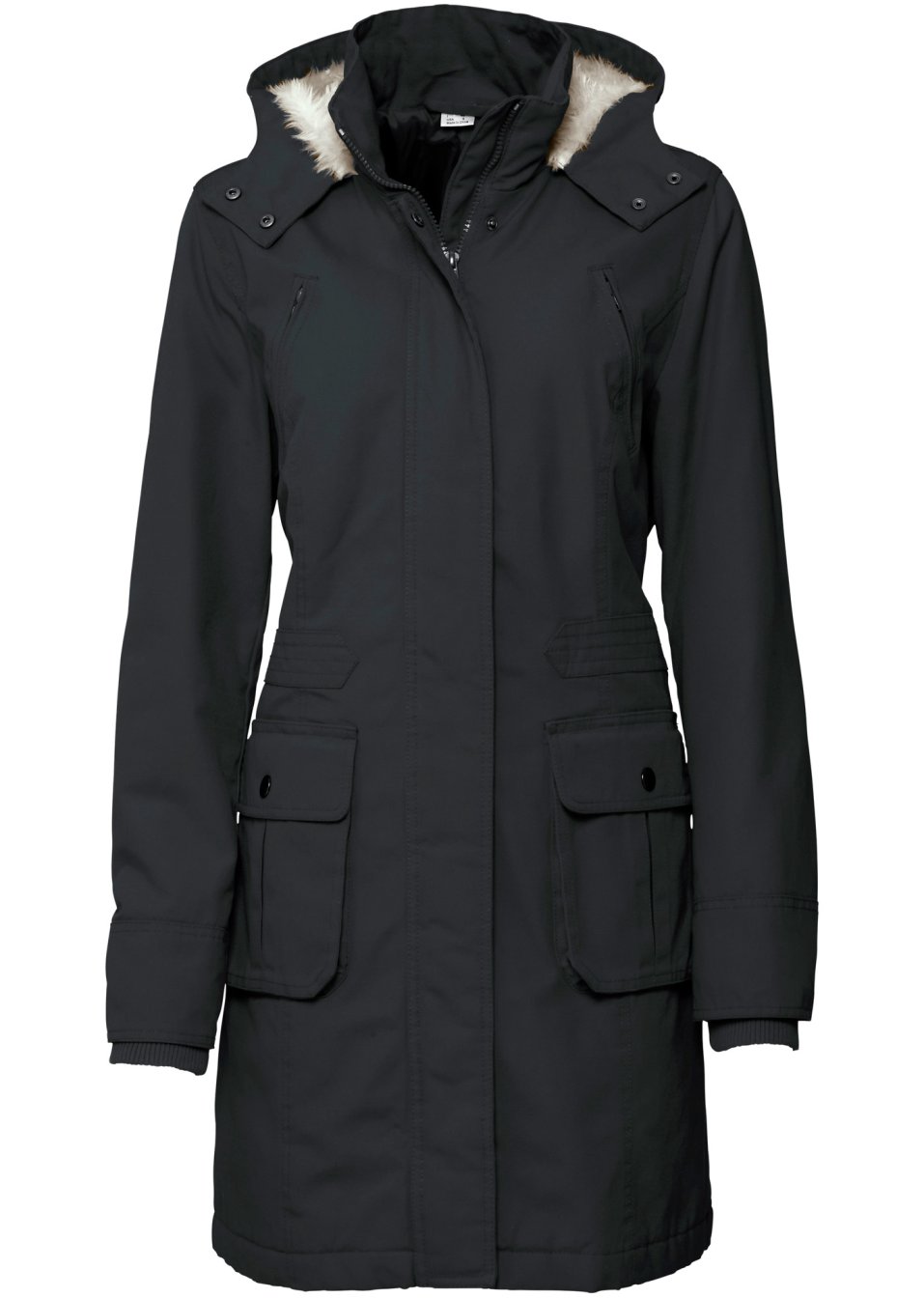 Parka en coton rembourrée