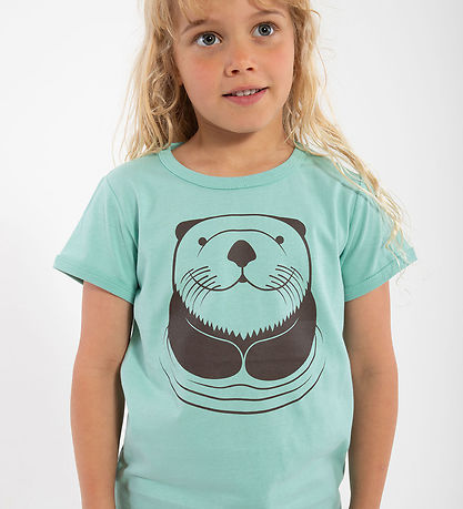 TIERE T-Shirt - DyrHide - Aqua Seeotter