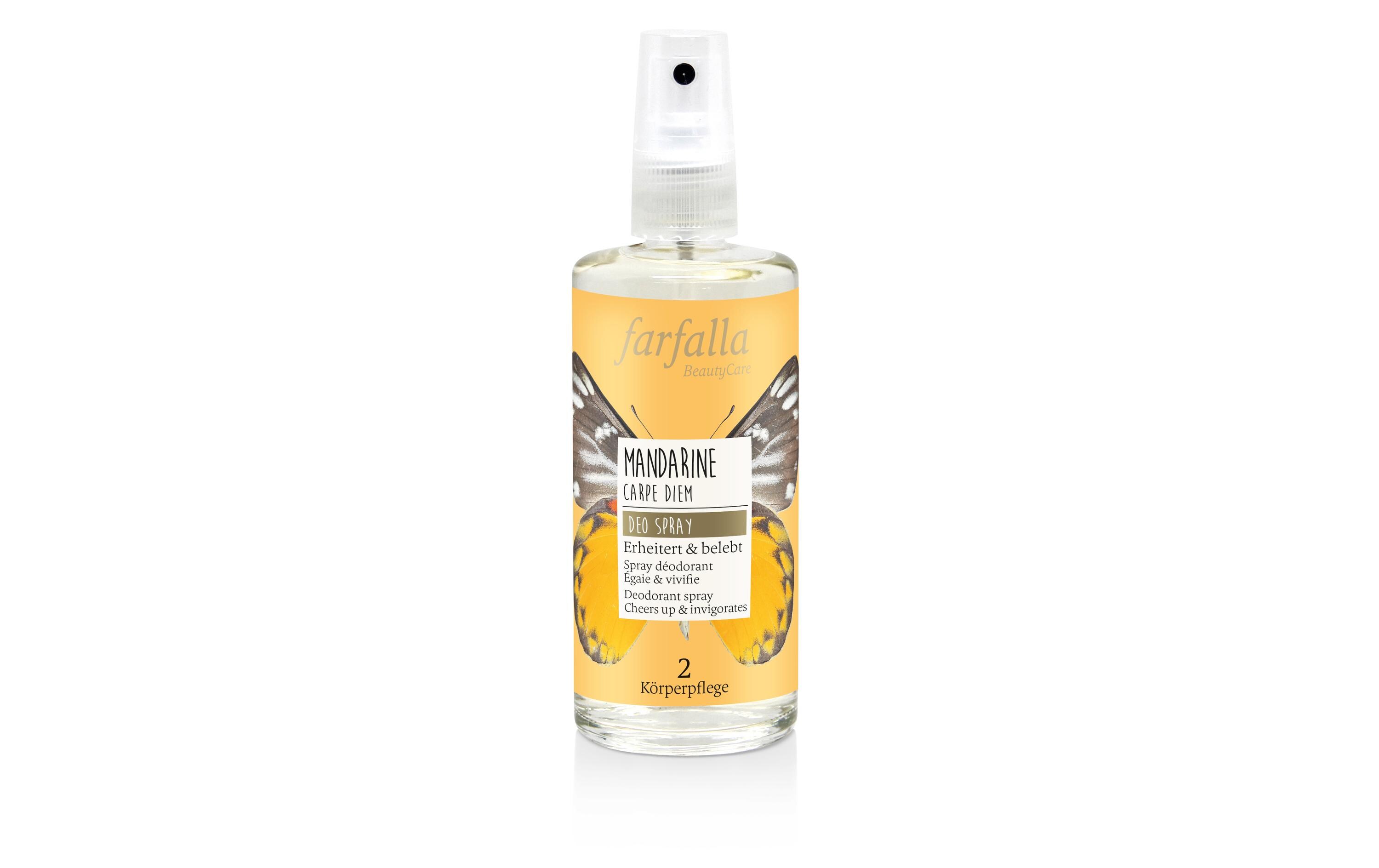 Deo Spray Carpe Diem Mandarine 100 mlNatürlicher Deo ohne Aluminium