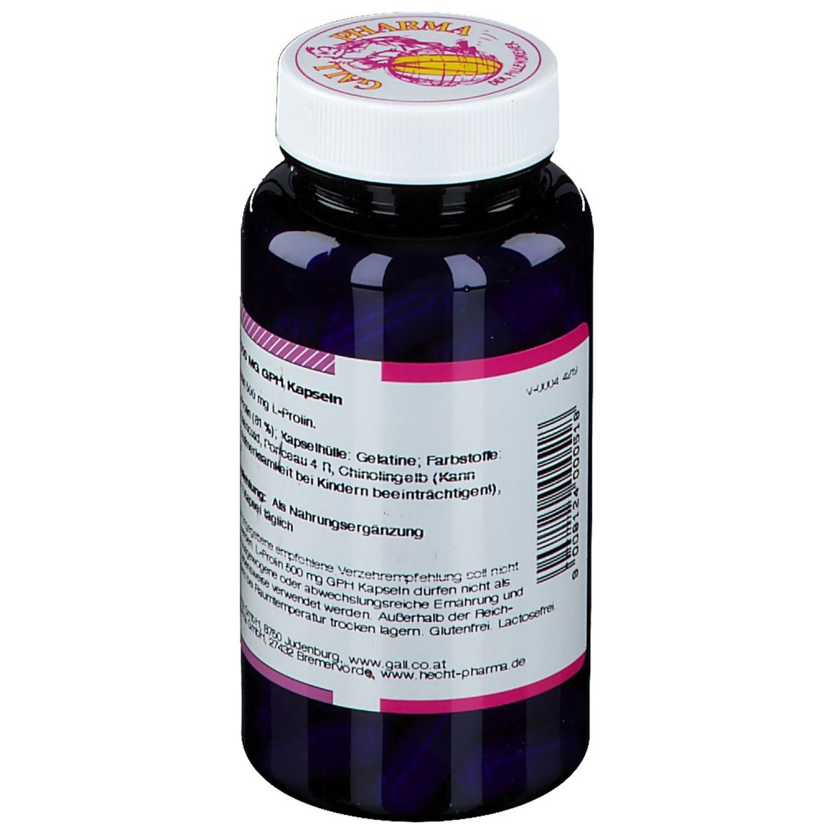 GALL PHARMA L-Prolin 500 mg GPH Kapseln