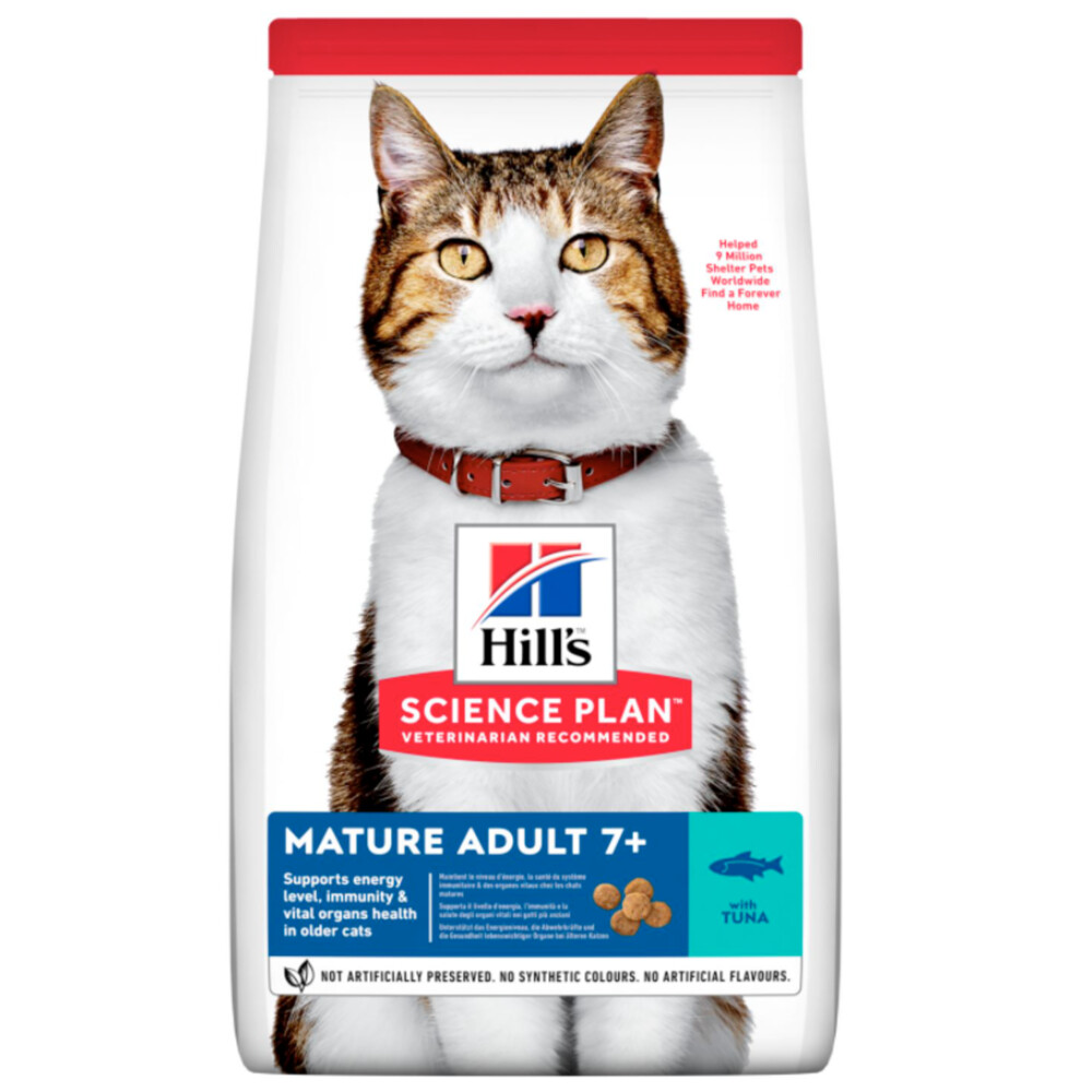 Hill's Science Plan Kattenvoer Mature Adult Tonijn1,5 kg