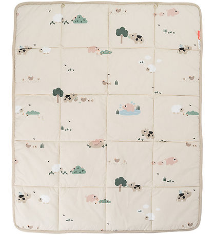 Done by Deer Spielteppich - Tiny Farm - 80x100 cm - Sand
