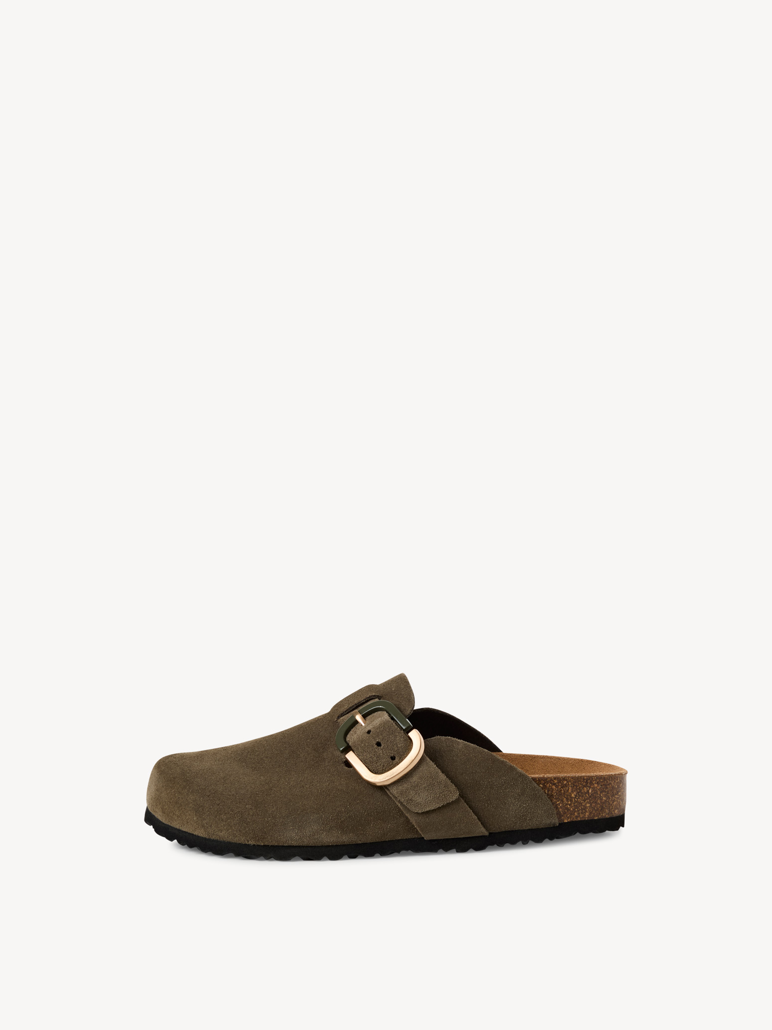 Leren Slipper - groen
