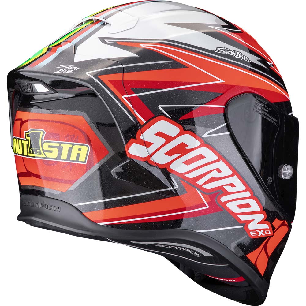 Scorpion - Casque Exo-R1 Evo Air Alvaro Rouge / Noir / Blanc
