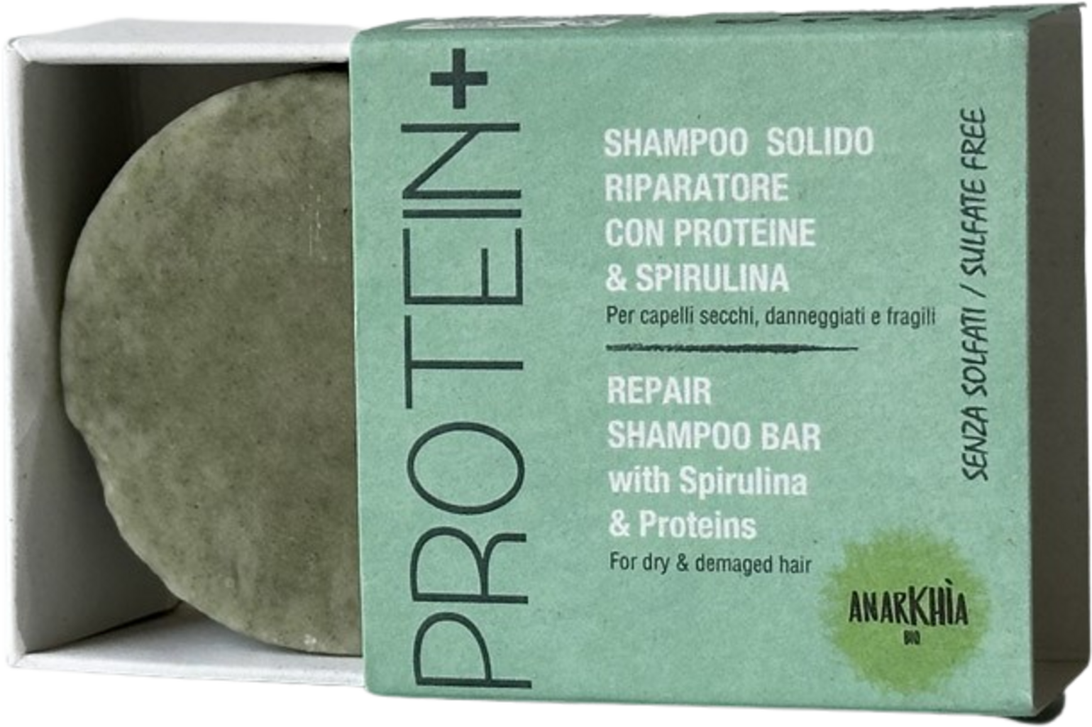 ANARKHIA  Protein+ Festes Repair Shampoo, 55 g