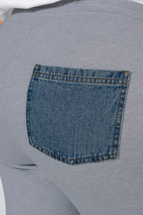 Joggpants, Slim Fit, Jersey-Rückseite, Elastikbund