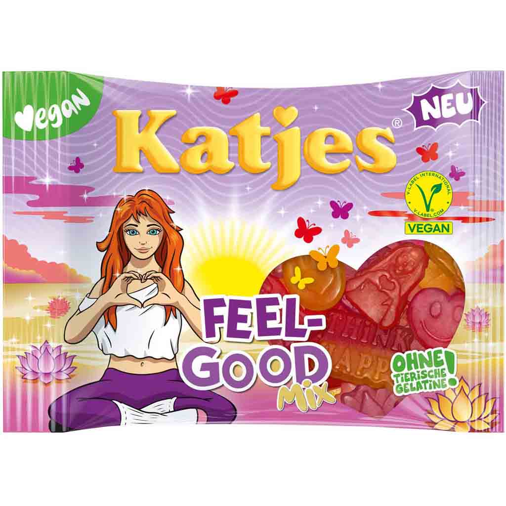Katjes Fruchtgummi Feel Good 175g MHD:30.8.25