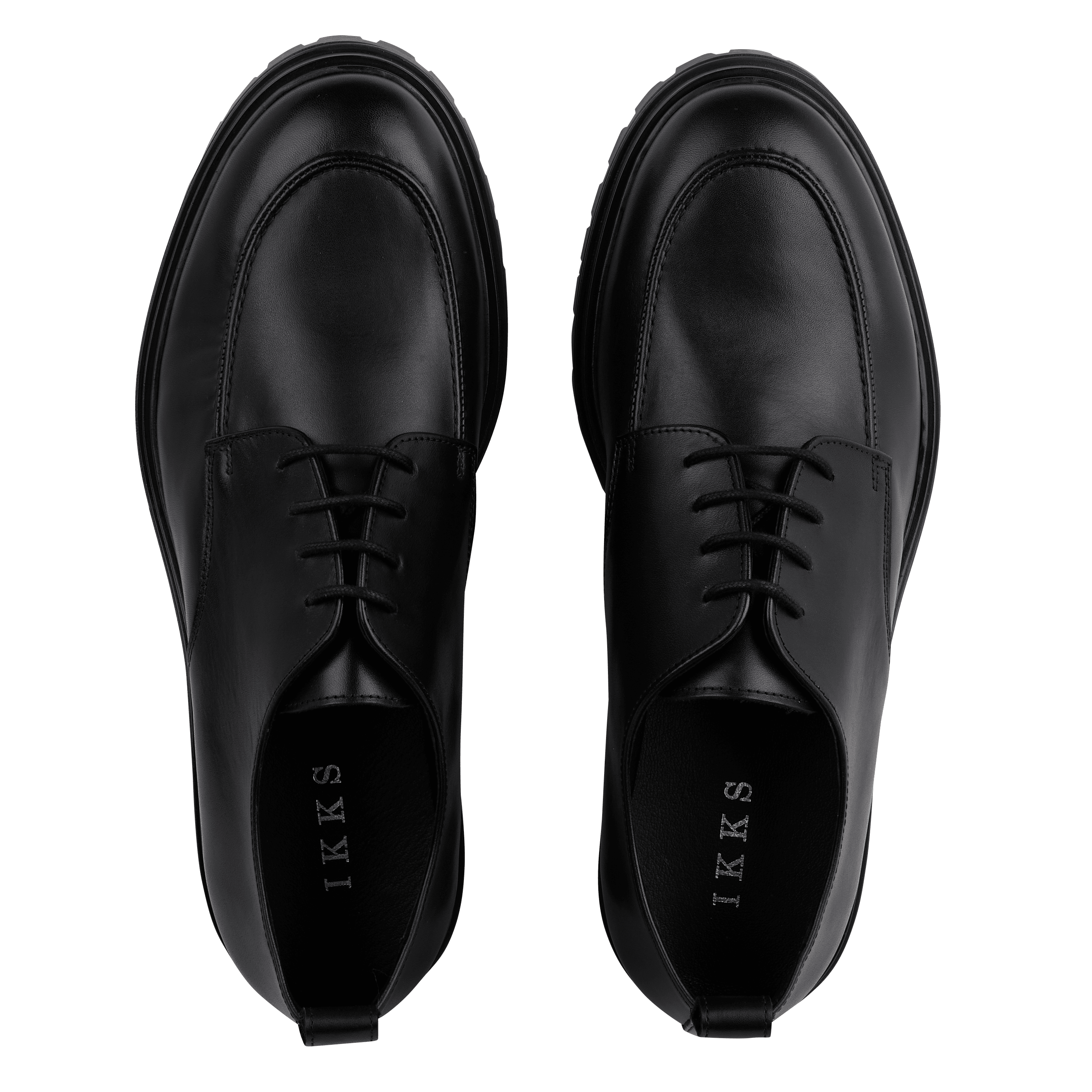 Derbies en cuir | Noir