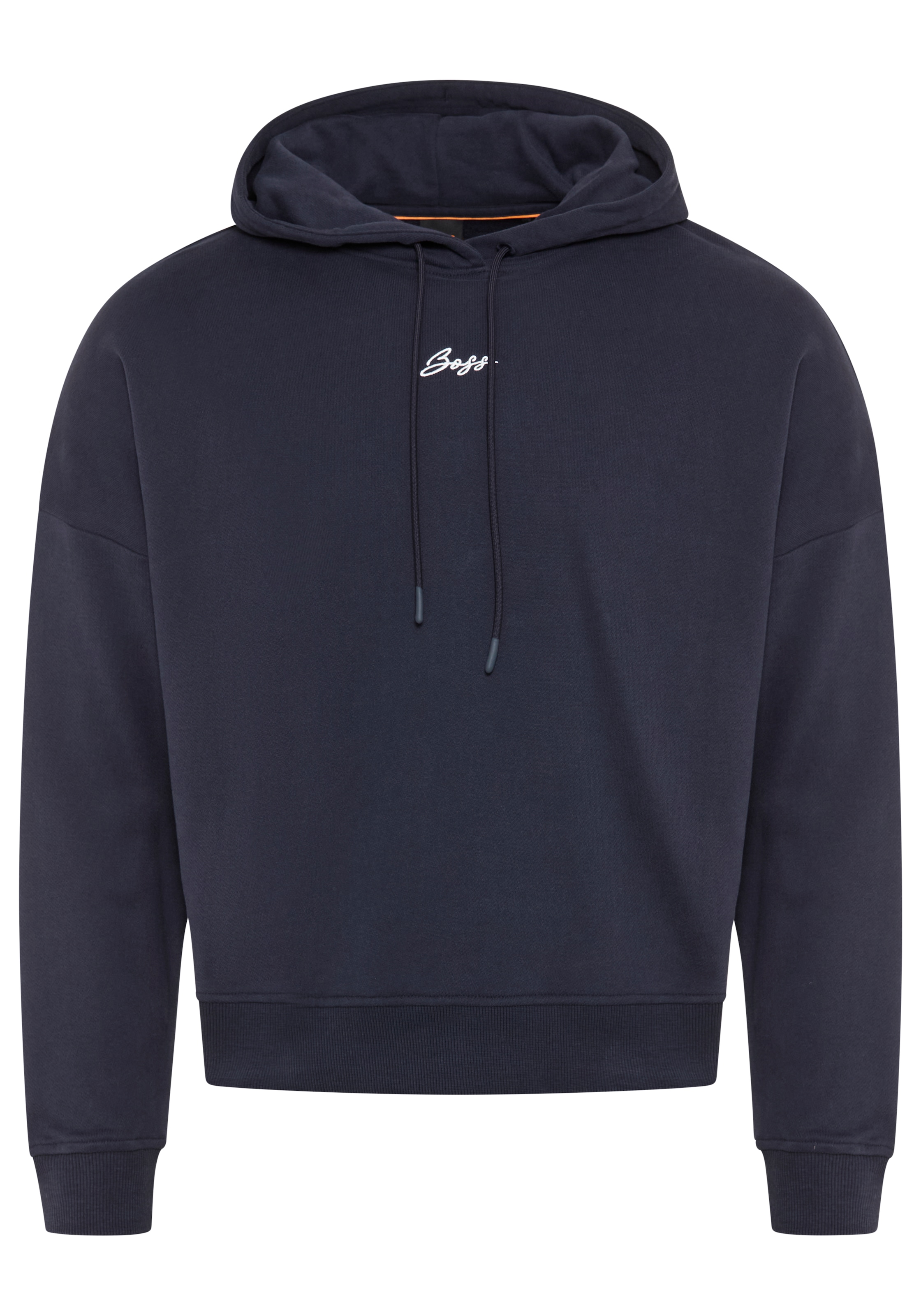 BOSS ORANGE Hoodie »Ehoody Premium Damenmode«, mit gesticktem Logo