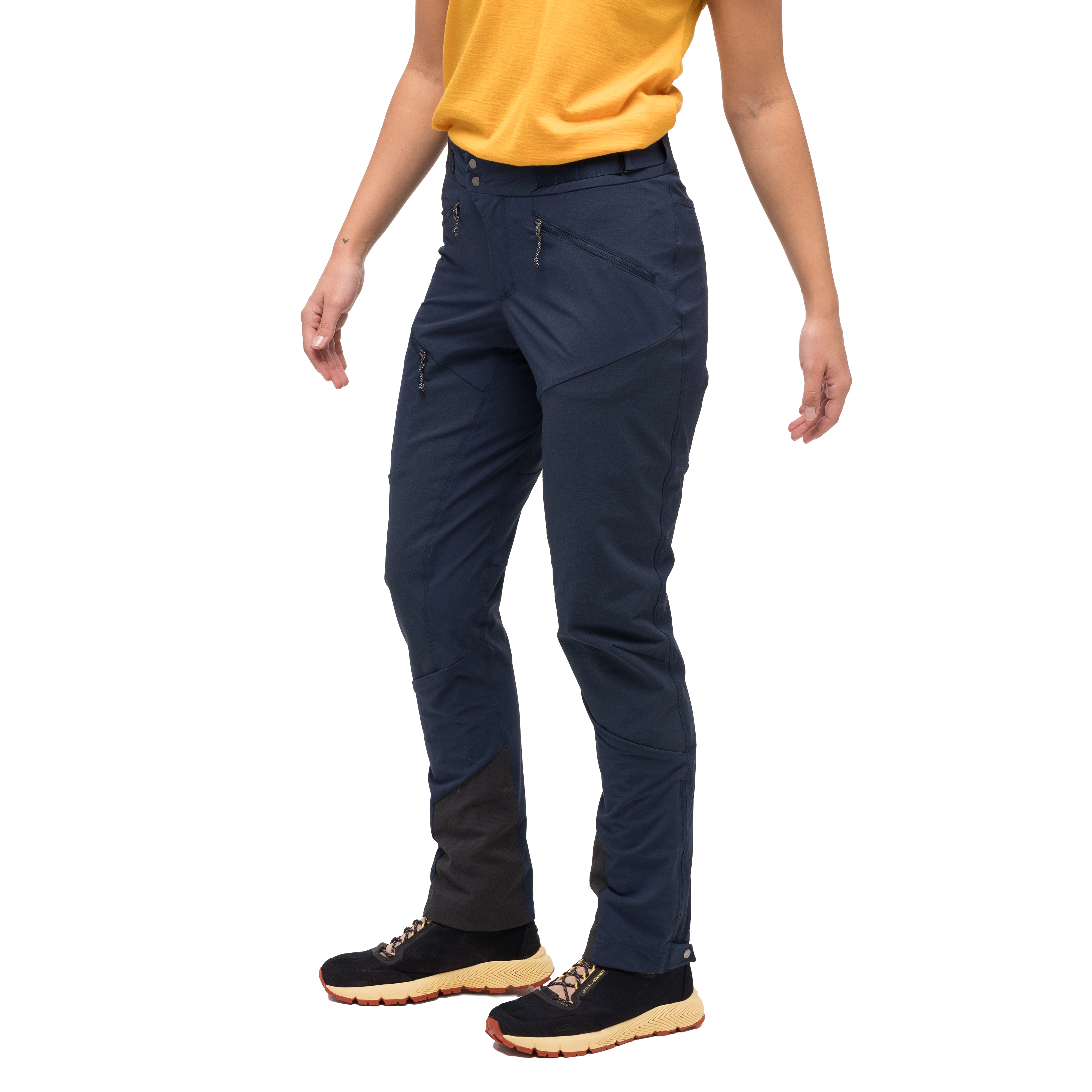 Tind Softshell Pants Women Navy Blue