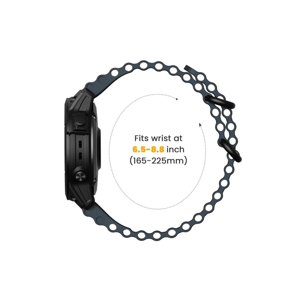 Ocean klokkereim Garmin D2 Charlie - Midnightblue