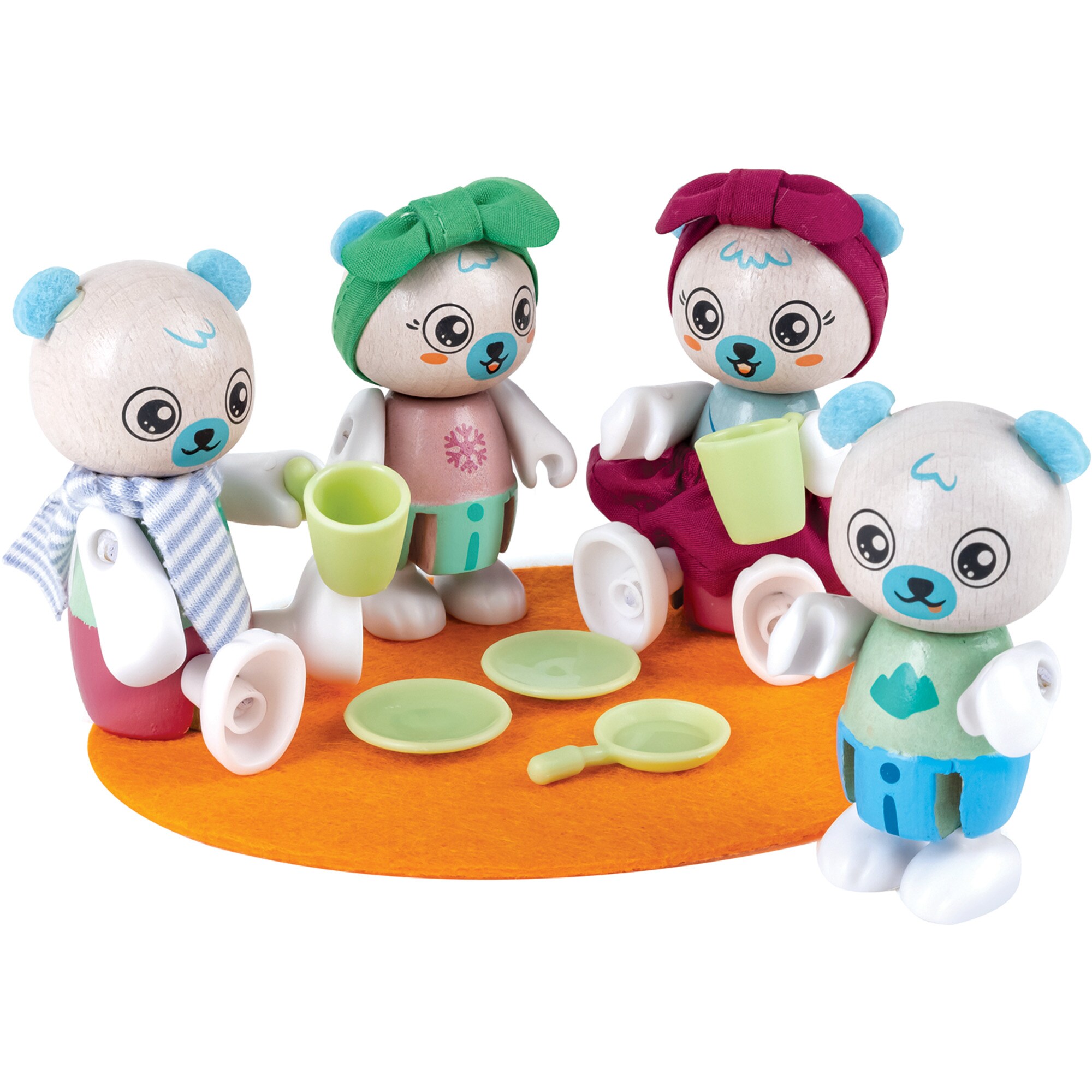 HAPE Spielfigur Eisbärfamilie