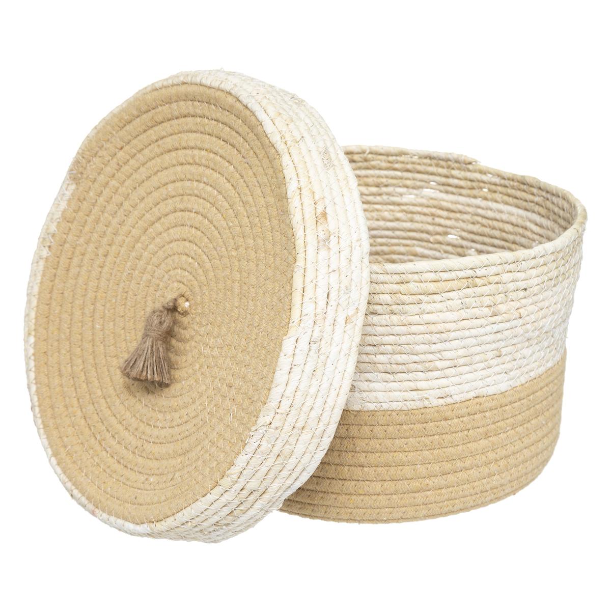 PANIER CARMEN ROND D.30X20CM