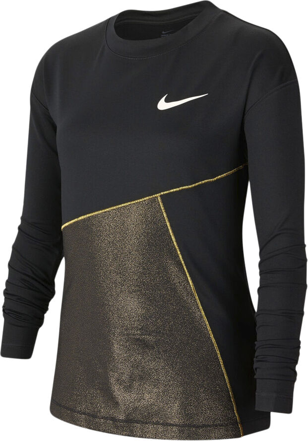 Nike Pro Warm Træningstop Sort