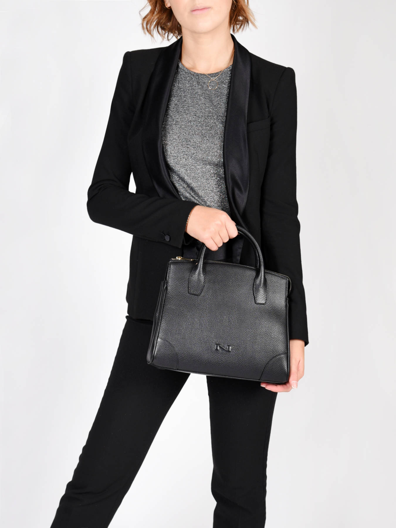 Sac  main Small Naomie cuir NATHAN BAUME