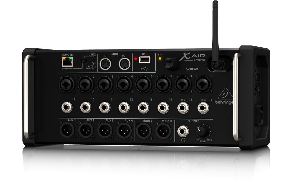Mischpult X AIR XR16<br>Mobiles Mischpult für Android Tablets und iPads