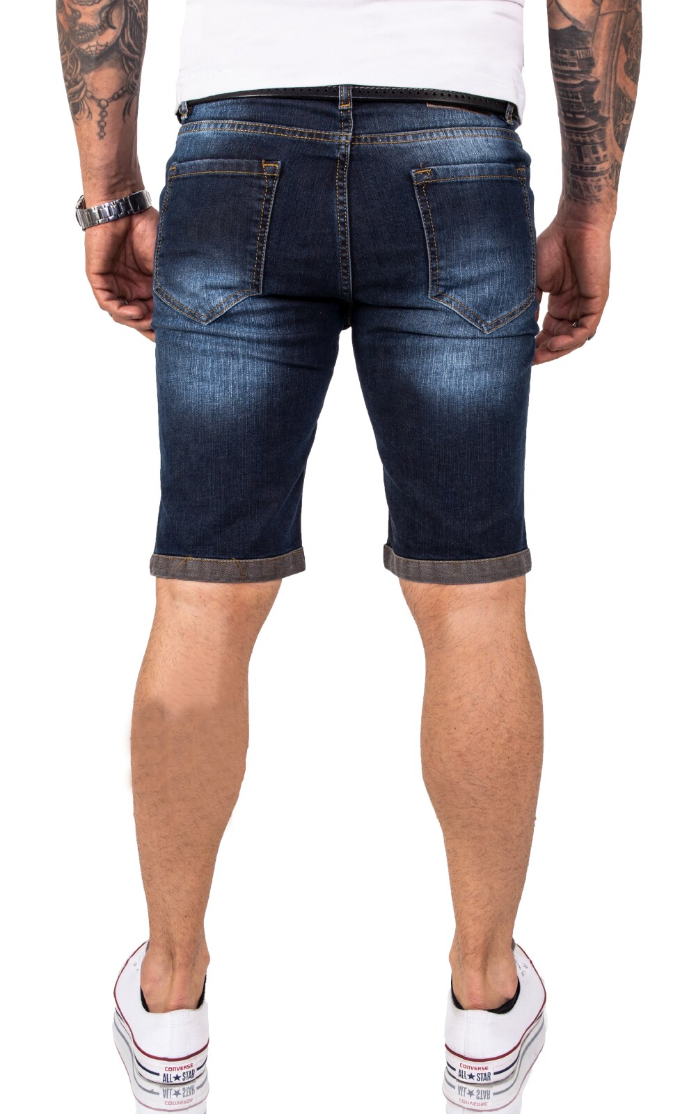 Rock Creek Shorts Jeansshorts Dunkelblau Regular Fit