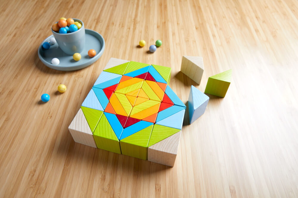 HABA 3D-Legespiel Würfelmosaik