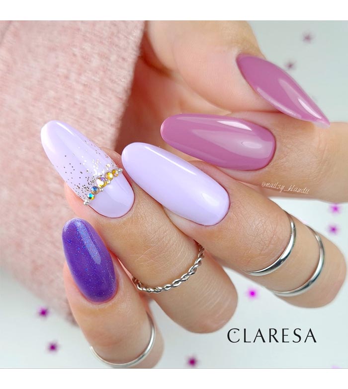 Claresa - Esmalte semipermanente Soak off - 601:  Purple