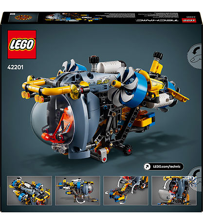 LEGO® Technic - Tiefseeforschungs-U-Boot 42201 - 413 Teile