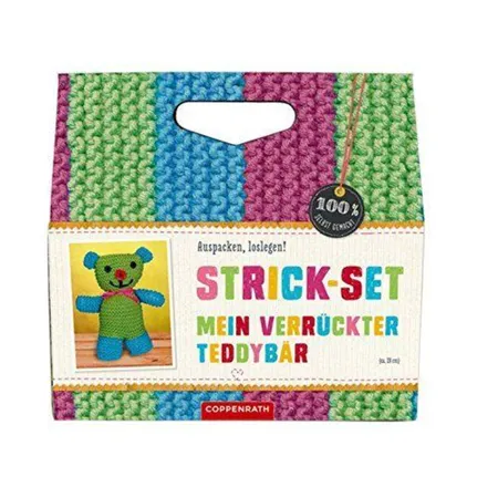 Die Spiegelburg Strickset Mein verrückter Tedybär