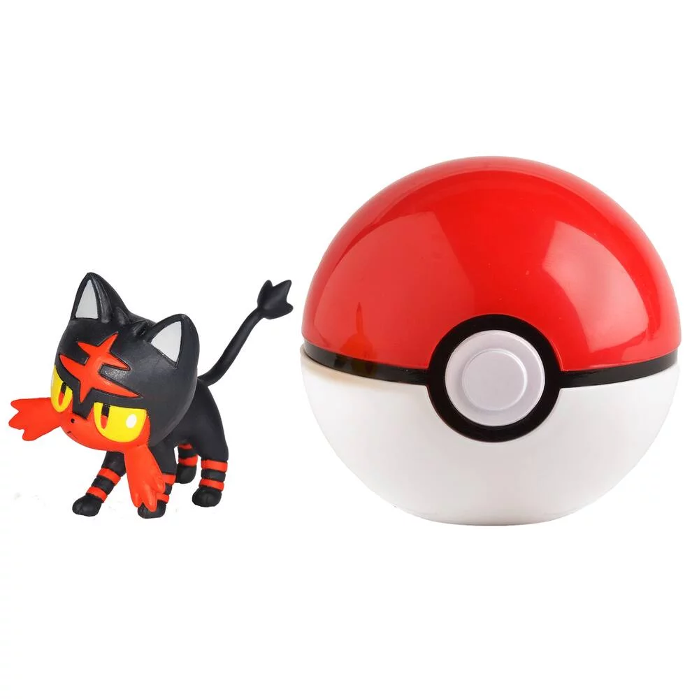 POKEMON - POKEBALL ET SA FIGURINE 5 CM