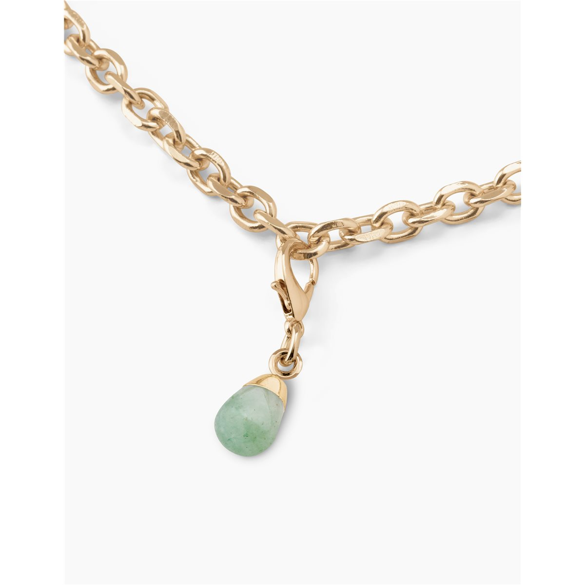 Universal Phone Charm Schmuck Handy Anhänger Befestigungspatch (IDCM-AVENTURINE) - Stone Aventurine