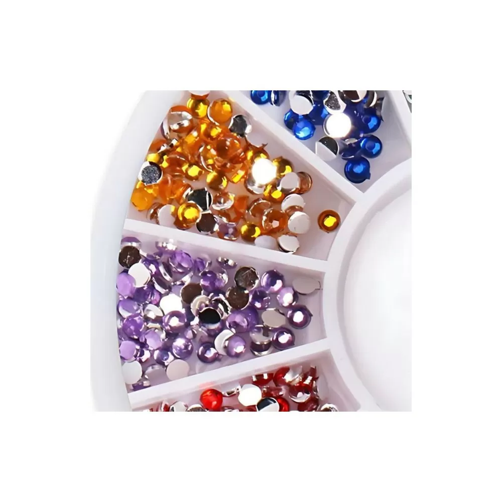 UNIQ Nail Art Gemstone Multi Rhinsten - 1 stk.