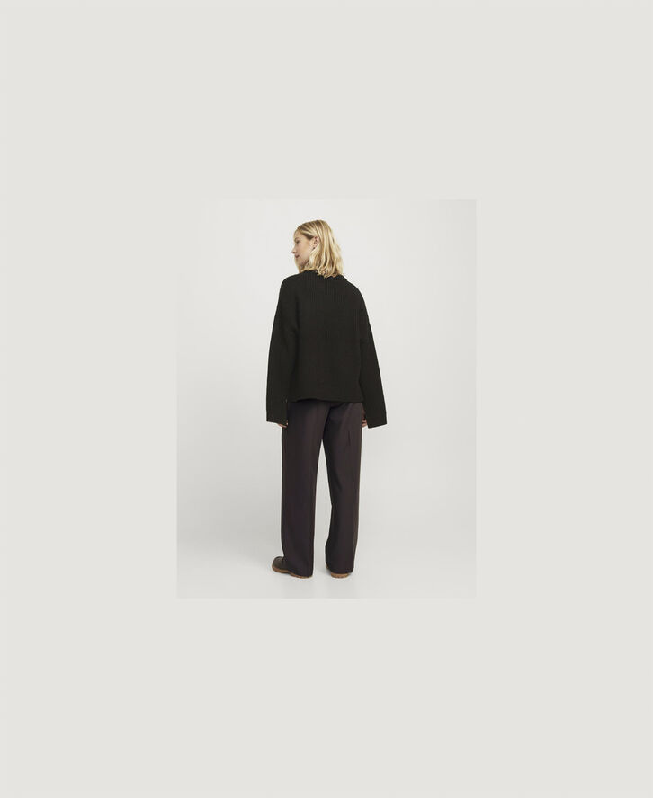 JJXX JXELLIS WIDE HW PANT TLR NOOS Seal brown