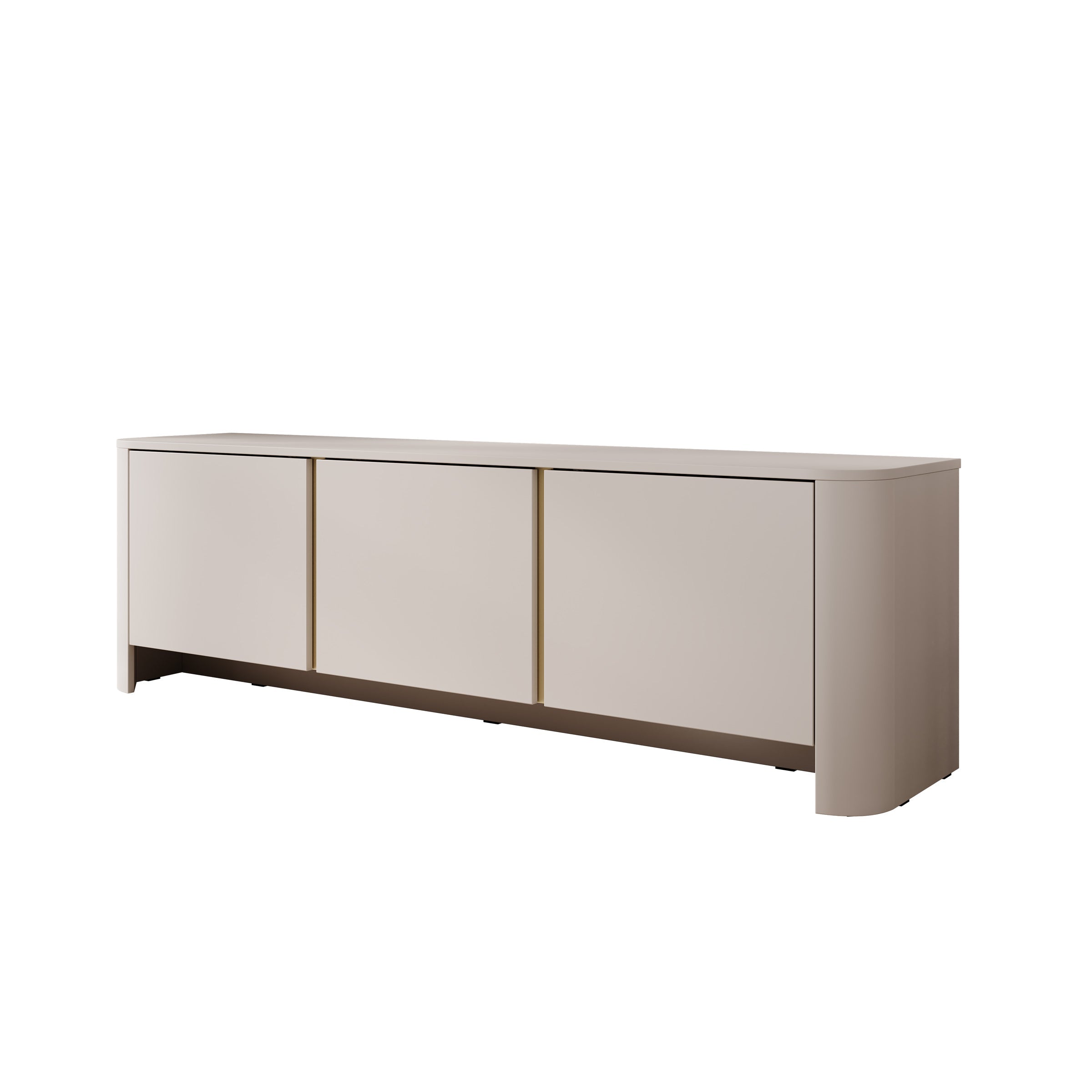 Meubella - Barbados - TV-Meubel - Beige - 168 cm