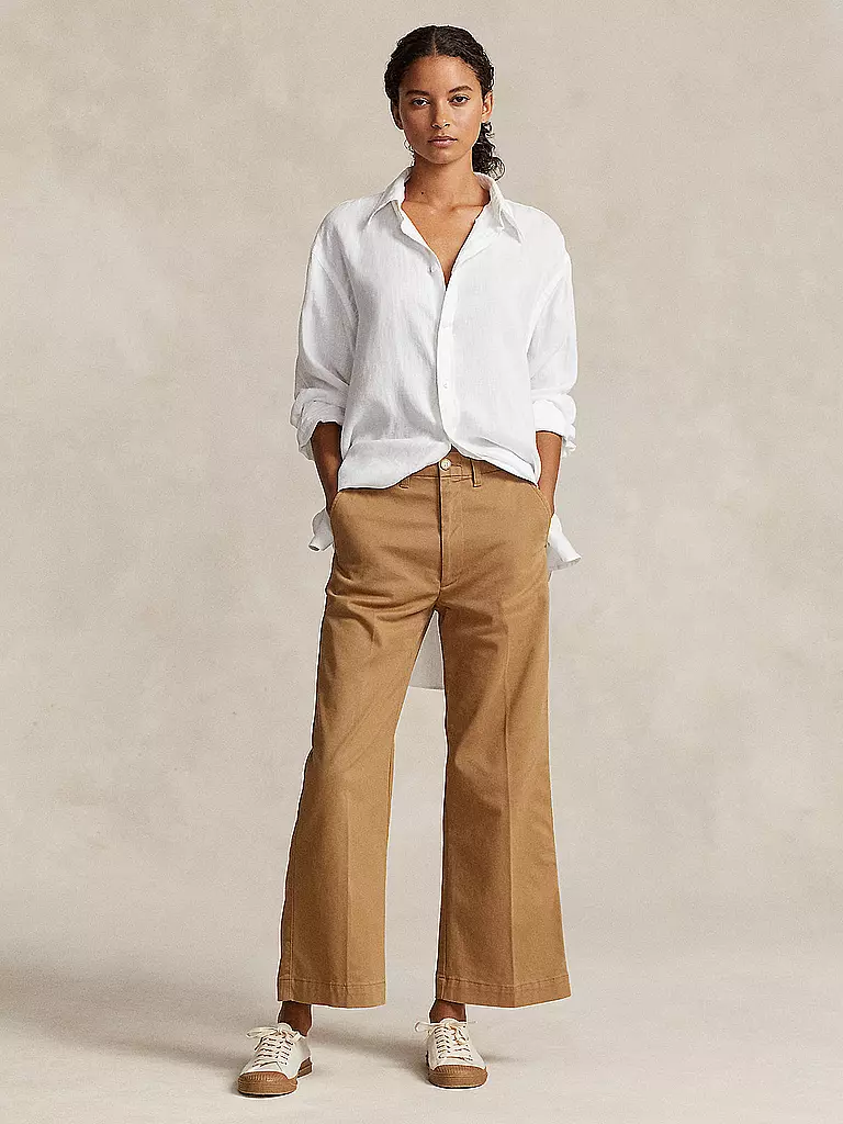 POLO RALPH LAUREN Chino 7/8 hellbraun