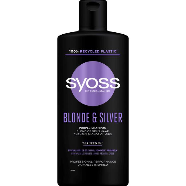 Syoss Blonde and Silver Shampoo 440 ML