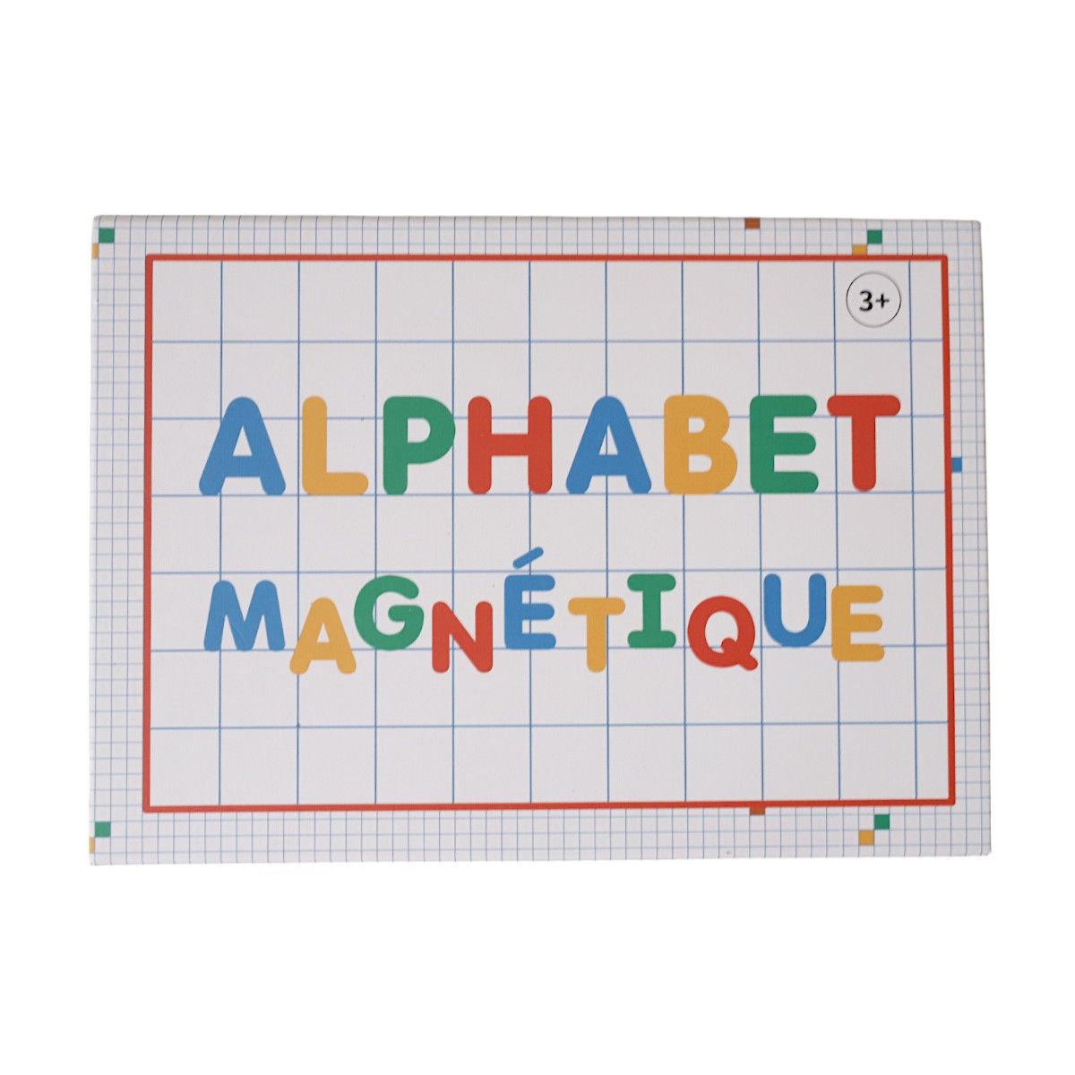 Boîte alphabet magnétique et images Mercredi et Patati