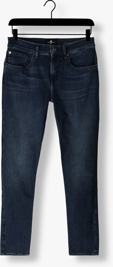 7 FOR ALL MANKIND donkerblauwe 7 for all mankind slim fit jeans slimmy tapered stretch tek rebus