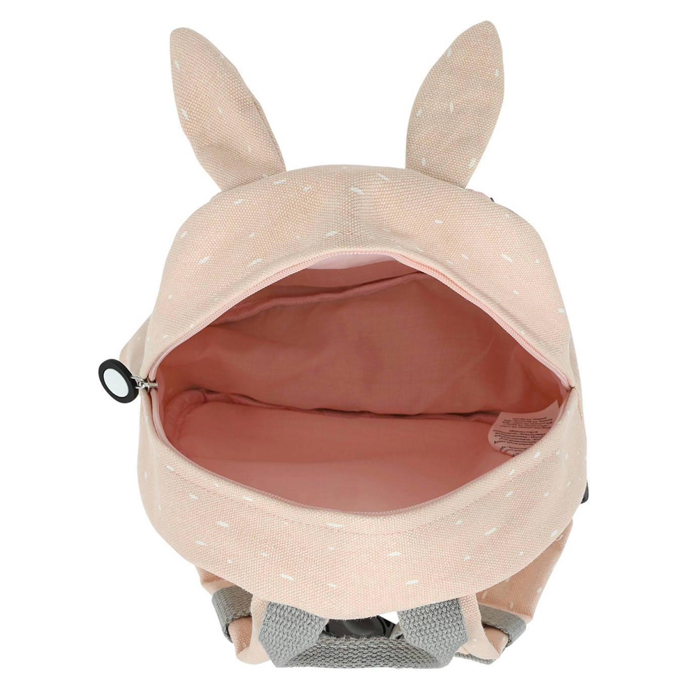 Trixie rugzak Mrs. Rabbit S lichtroze