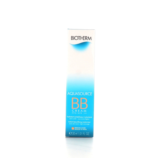 BB crème Aquasource Biotherm - Peaux claires et dorées