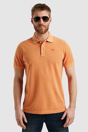 PME Legend Polo Piqué Oranje PPSS2404852-2023 kopen