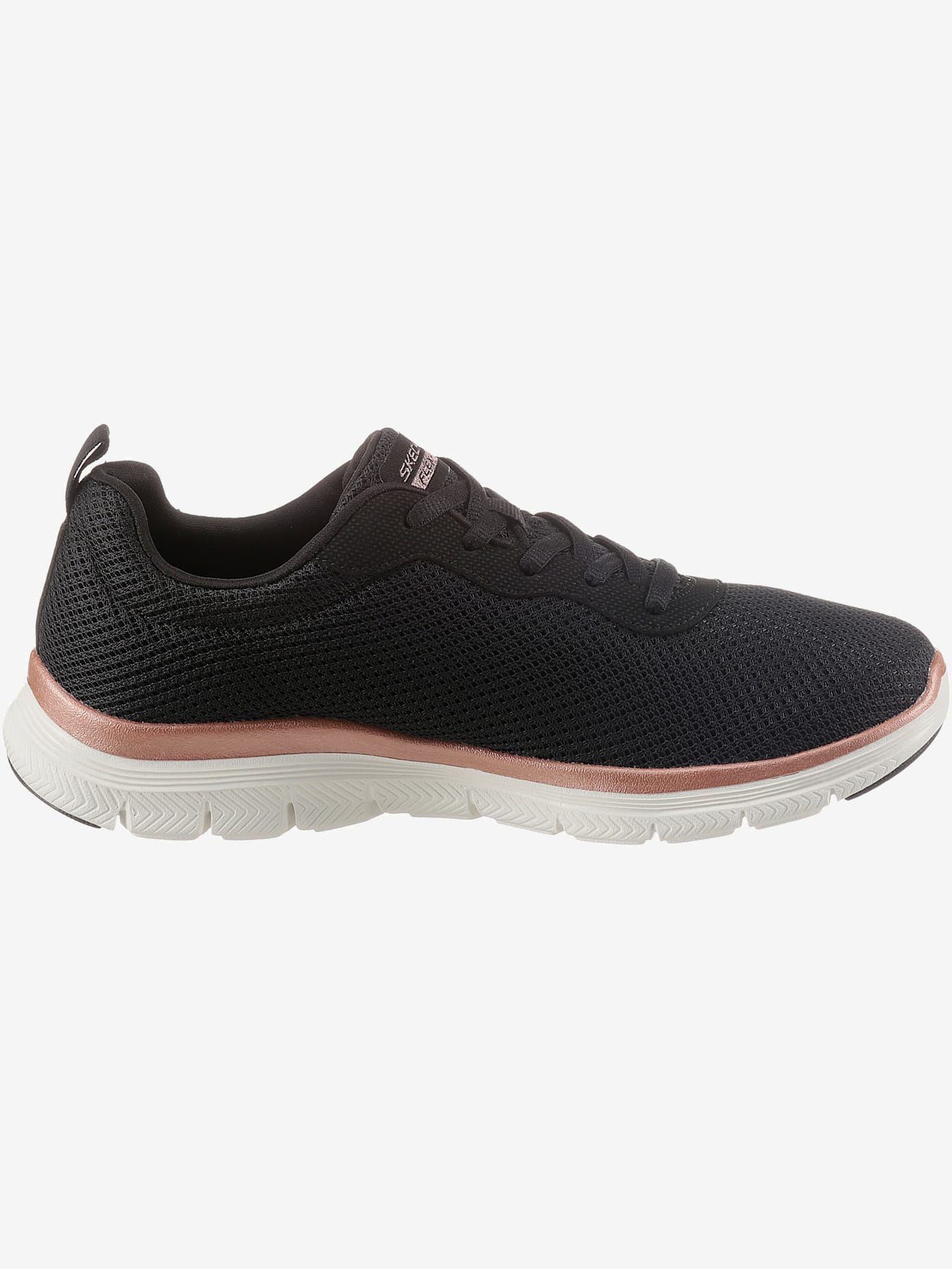 Baskets chaussures à lacets tendance avec bord de tige rembourré