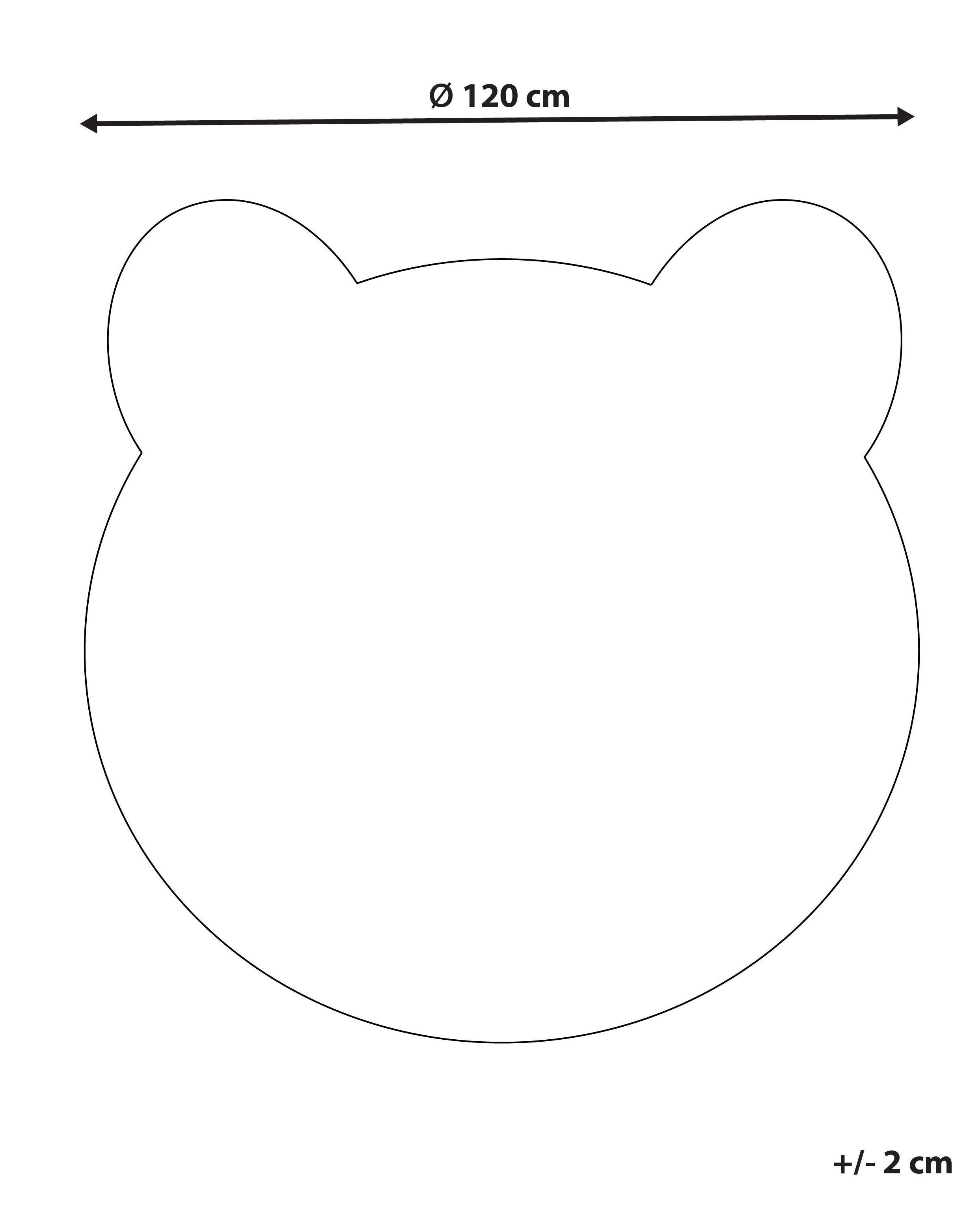 Kindervloerkleed COLARGOL Bruin ø 120 cm