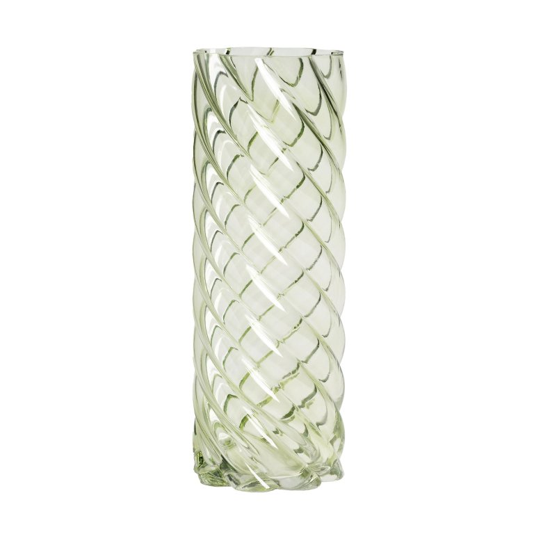 &klevering Marshmallow vaas Ø12x33 groen