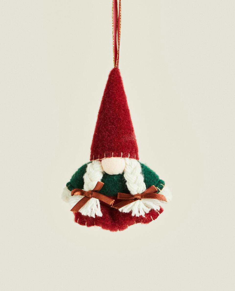 DECORAÇÃO DE ÁRVORE DE NATAL DE GNOMO