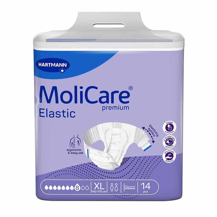 MoliCare® Premium Elastic Slip 8 Tropfen Größe XL, 14 St