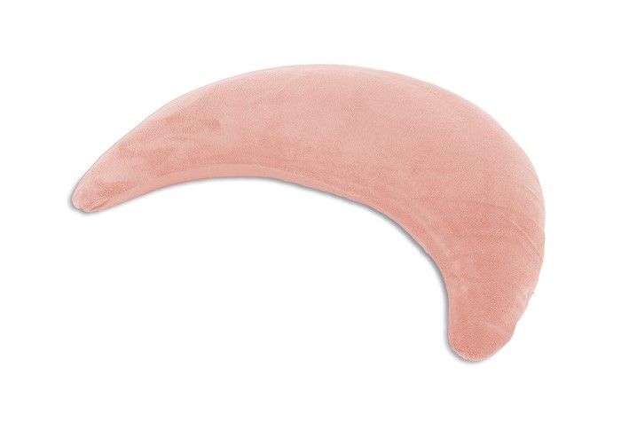 Theraline Plüschmond Stillkissen Puderrosa