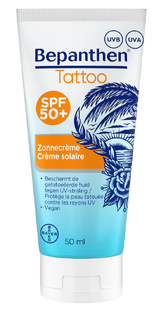 Bepanthen Tattoo Zonnecrème SPF50  50ML